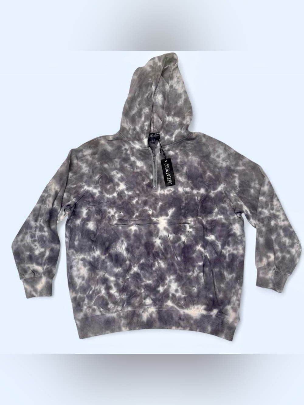 Current Mood FYP Page Washed Oversized Hoodie size large, new with tags